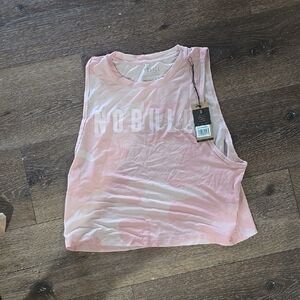 NOBULL Pink Sleeveless Tank Top